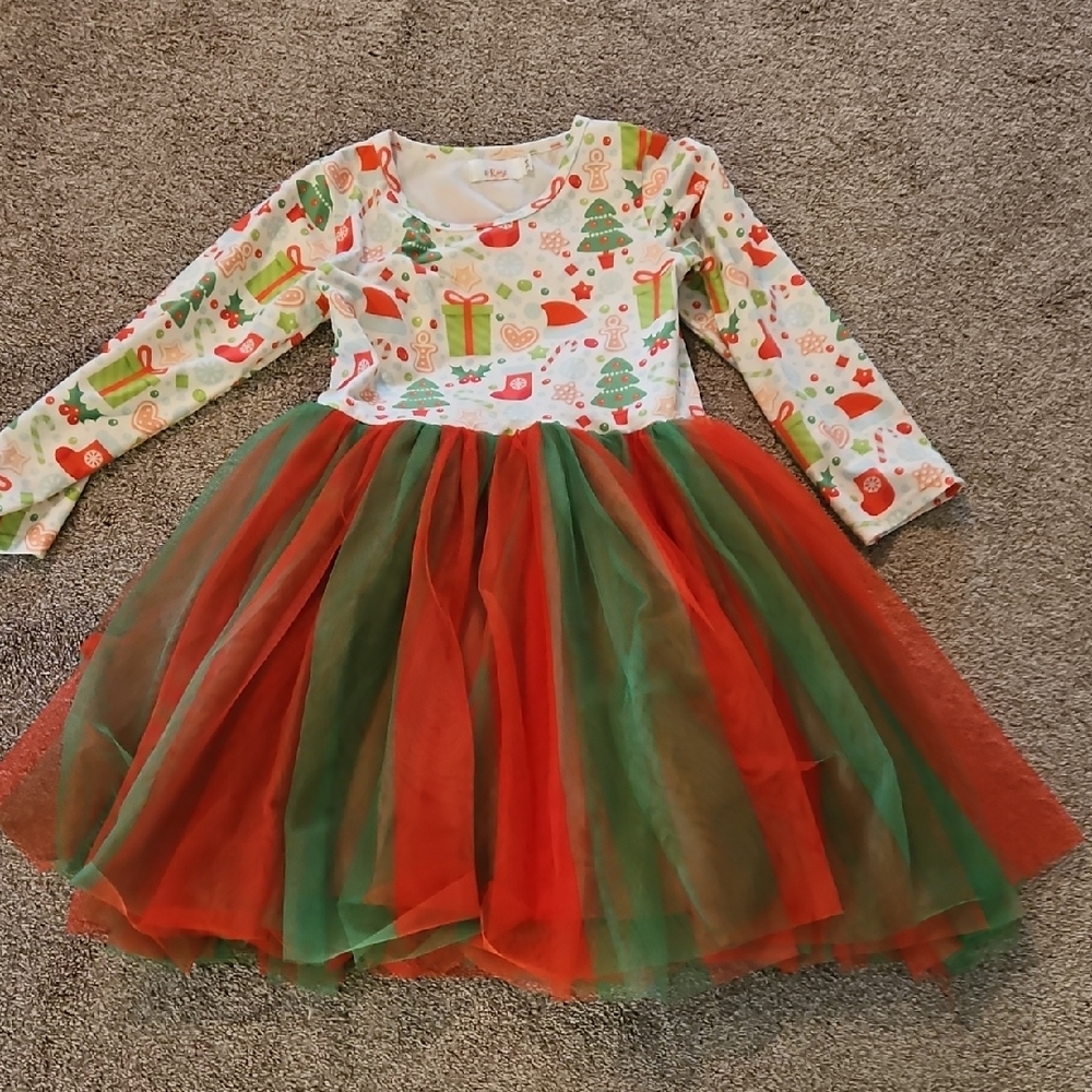 Girls Boutique Christmas Dress